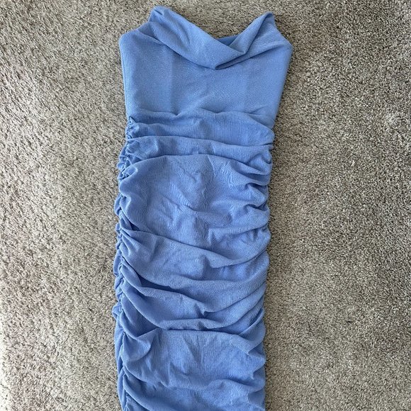 Revolve Michael Costello India Midi Dress XS Periwinkle - Picture 4 of 5